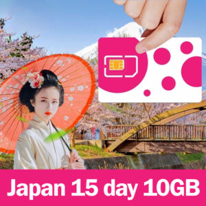 2 week Japan data sim card