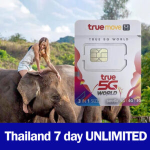 thailand tourist sim 7 day unlimited data